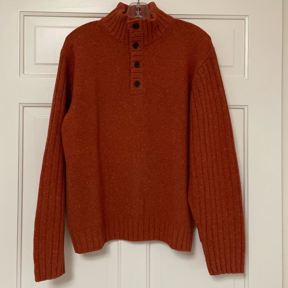 Alex Cannon Mens Tweed Sweater